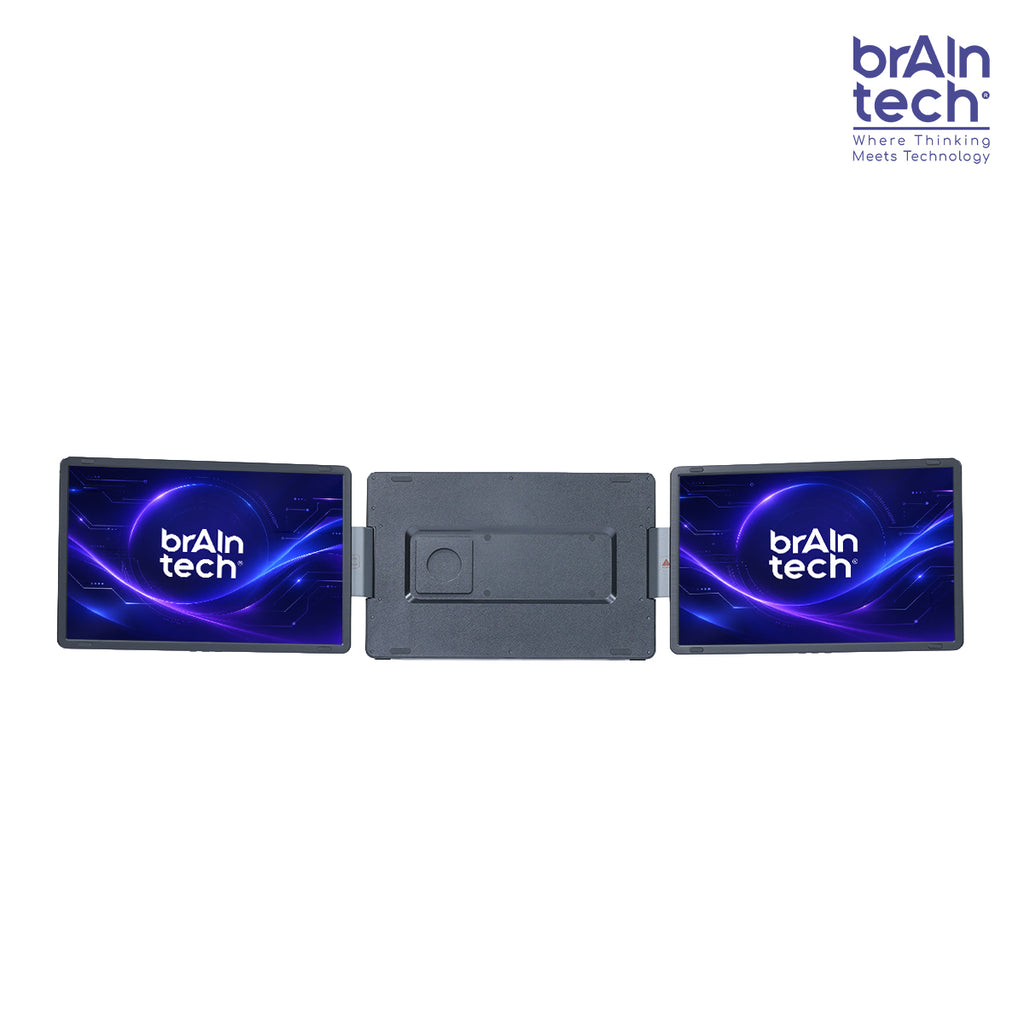 BrAIn tech DuoFlex F288 - 2 จอ ถอดแยกได้ จอเสริม 16 นิ้ว
