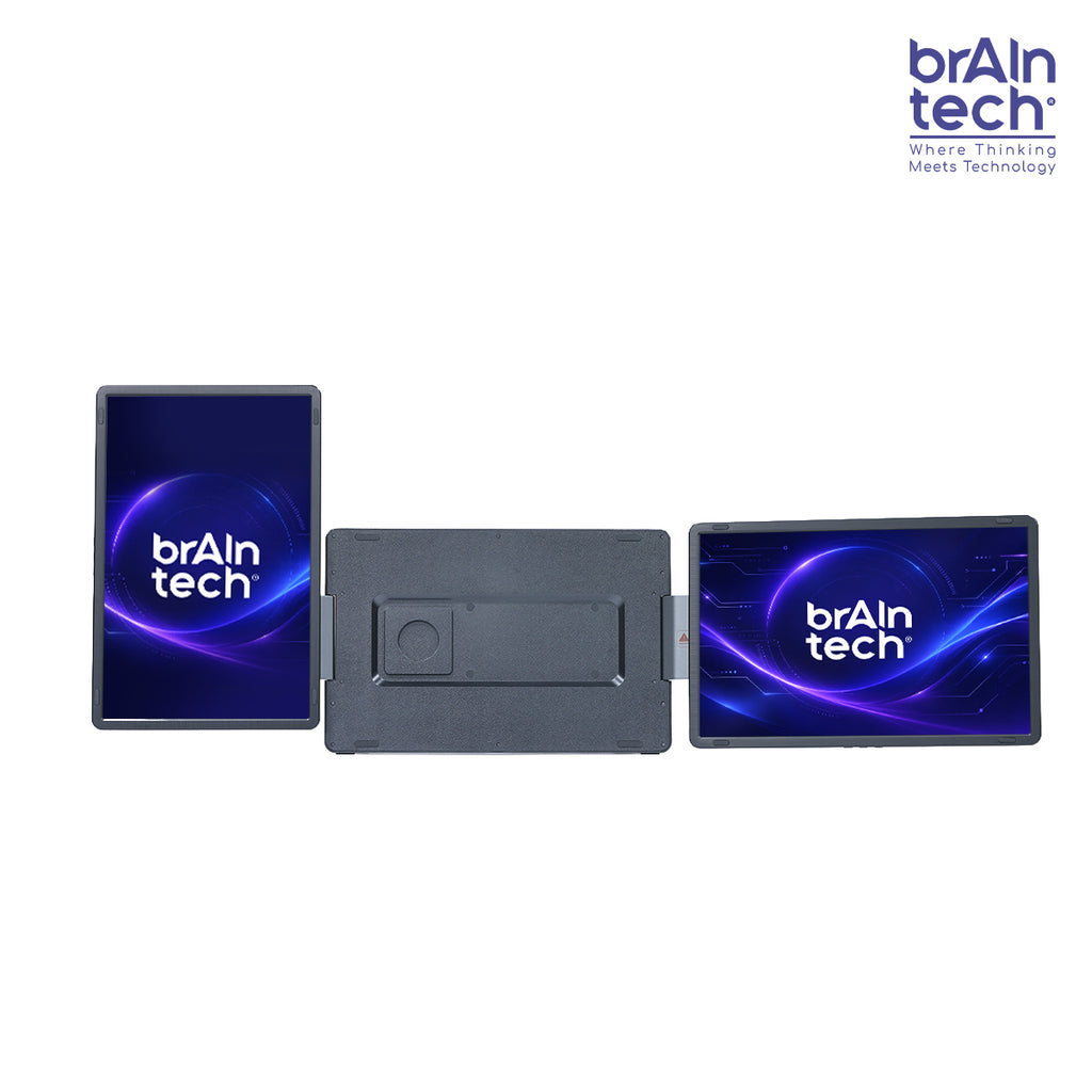 BrAIn tech DuoFlex F288 - 2 จอ ถอดแยกได้ จอเสริม 16 นิ้ว