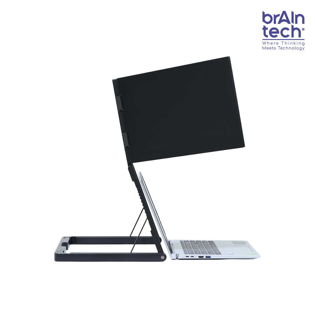 BrAIn tech Tri-Flold S588 -3 จอ พับได้ จอเสริมขนาด 16 นิ้ว